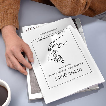 In the Quiet IV : Healing - A Shadow Work Coloring Journal | Mindful Adult Coloring Book