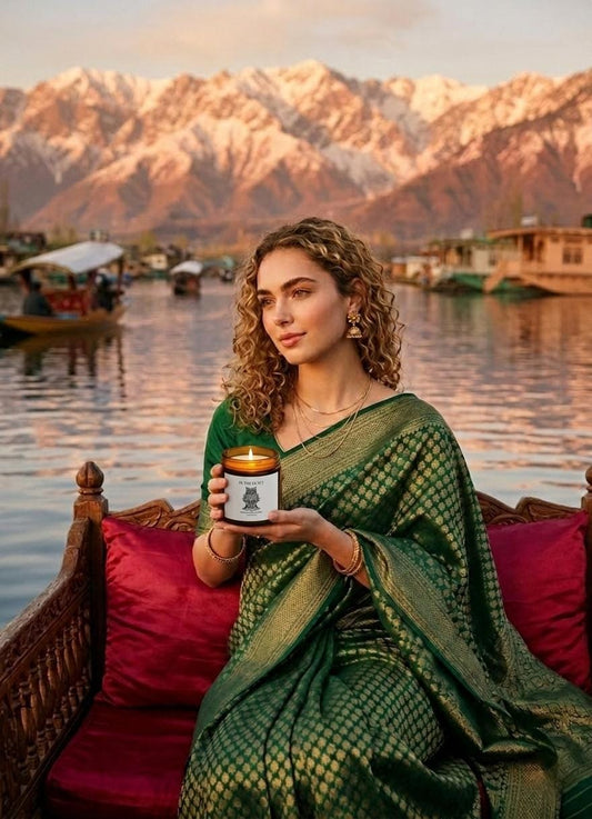 Cinnamon Chai | Emotional Awareness Candle | Coconut Apricot Wax | Amber Jar | In The Quiet Collection