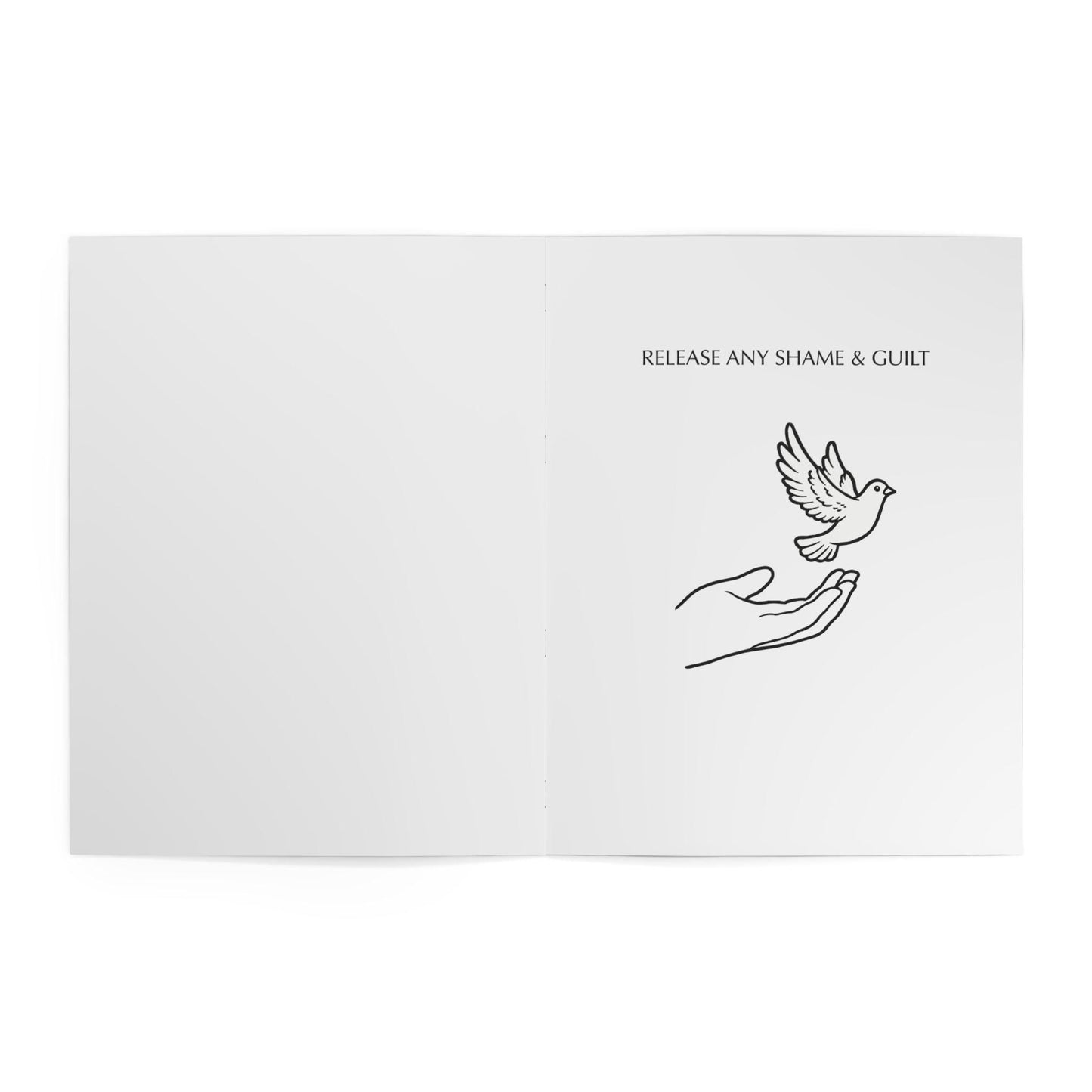 In the Quiet IV : Healing - A Shadow Work Coloring Journal | Mindful Adult Coloring Book