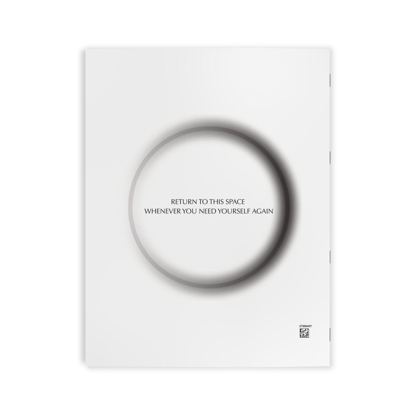 In the Quiet I : Grounding - A Shadow Work Coloring Journal | Minimalist Adult Coloring Book for Self-Reflection